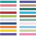 Picture for category 10mm Dotty White Grosgrain Ribbon