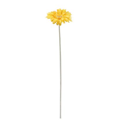 Picture of SINGLE GERBERA 21 INCH YELLOW