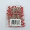 Picture of 4cm (1.5 INCH) DIAMANTE PINS RED X 100pcs
