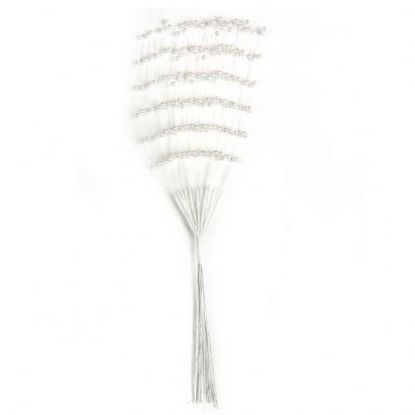 Picture of PEARL SPRAY 12 STEMS WHITE