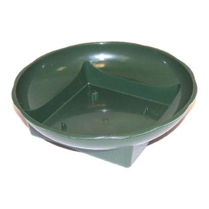 Picture of SQUARE/ROUND BOWL GREEN X 25pcs