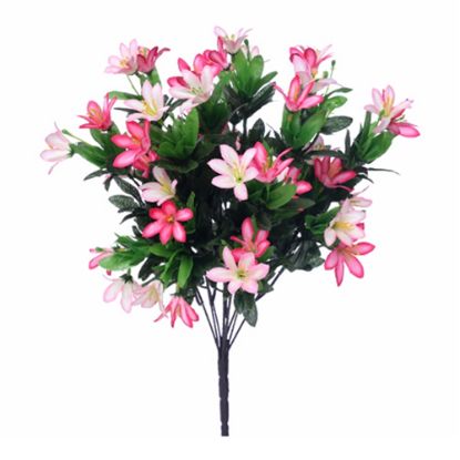 Picture of 40cm WILD LILY BUSH PINK/LIGHT PINK
