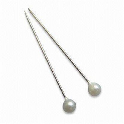 Picture of 5cm (2 INCH) LARGE PEARL PINS WHITE X 144pcs