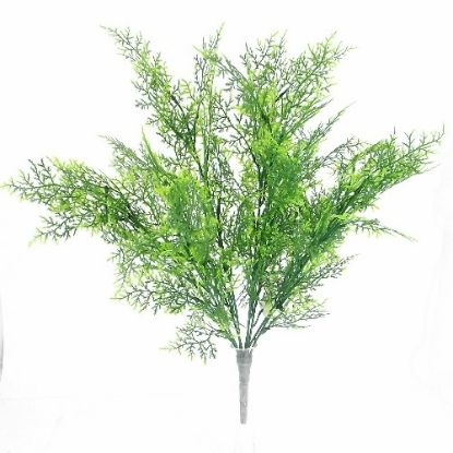 Picture of 53cm LARGE PLASTIC CYPRESS BUSH GREEN