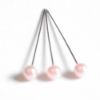 Picture of 4cm (1.5 INCH) PEARL PINS LIGHT PINK X 100pcs