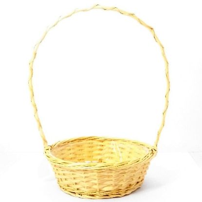 Picture of 30cm (12 INCH) ROUND PLANTING BASKET WITH HOOP HANDLE