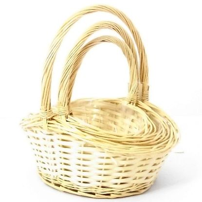 Picture of SET OF 3 OVAL PLANTING BASKETS