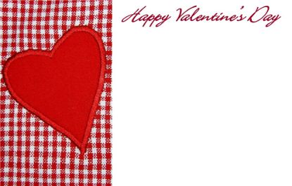 Picture of GREETING CARDS X 50 HAPPY VALENTINES DAY - HEART RED