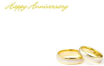 Picture of GREETING CARDS X 50 HAPPY ANNIVERSARY - RINGS