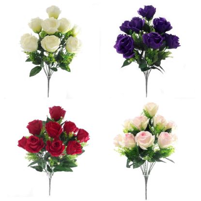 Picture of LARGE ROSE BUSH ASSORTED X 12pcs
