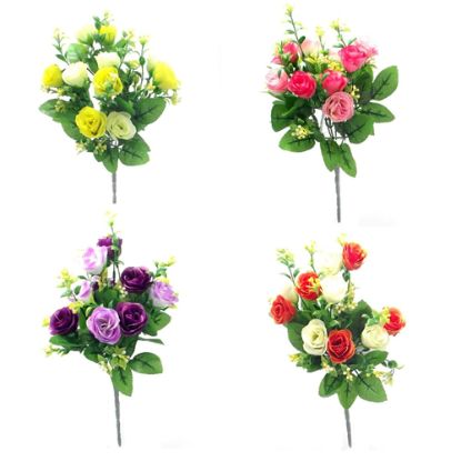 Picture of ROSE SPRING BUSH ASSORTED X 48pcs