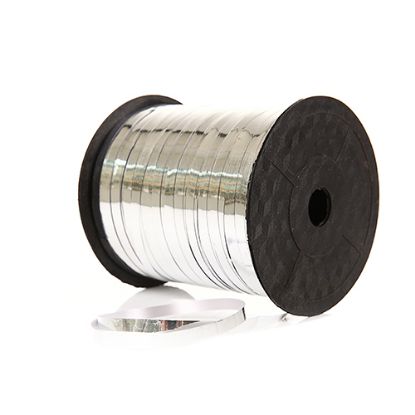 Picture of CURLING RIBBON 5mm X 250 YARDS METALLIC SILVER