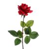 Picture of 75cm REAL TOUCH LARGE OPEN ROSE RED