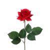Picture of 42cm REAL TOUCH SMALL OPEN ROSE RED