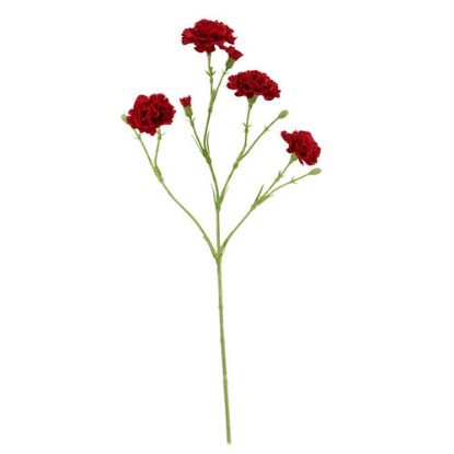 Picture of 62cm CARNATION SPRAY RED