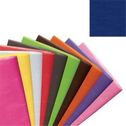 Picture of TISSUE PAPER 500 x 750mm (17gsm) X 48 SHEETS ROYAL BLUE
