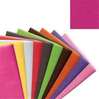 Picture of TISSUE PAPER 500 x 750mm (17gsm) X 48 SHEETS CERISE