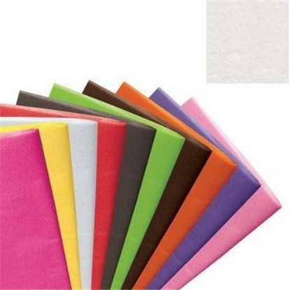 Picture of TISSUE PAPER 500 X 750mm (17gsm) X 240 SHEETS WHITE