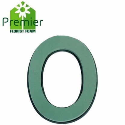 Picture of Premier® FLORAL FOAM PLASTIC BACKED CLIP ON LETTER O