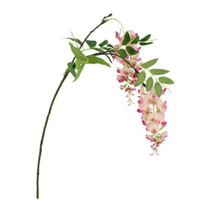 Picture of 95cm TRAILING WISTERIA SPRAY PINK
