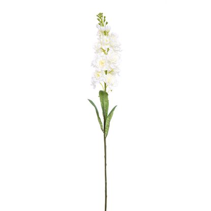 Picture of 83cm STOCK FLOWER SPRAY IVORY