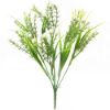 Picture of 30cm PLASTIC GRASS/FERN BUSH WITH GYP WHITE