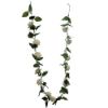 Picture of 183cm (6ft) ROSE GARLAND IVORY