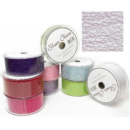 Picture of DECO WEB RIBBON 38mm X 20met LILAC