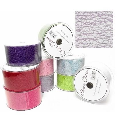 Picture of DECO WEB RIBBON 50mm X 20met LILAC