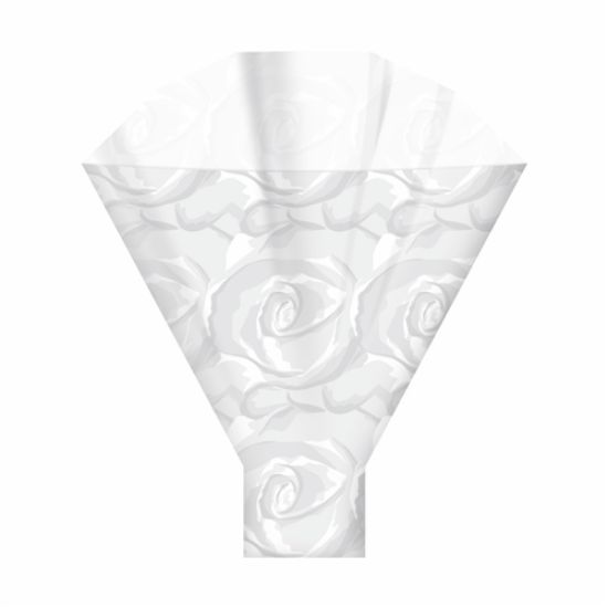 Picture of ROSES FLOWER SLEEVES 50x35x10cm WHITE X 50pcs