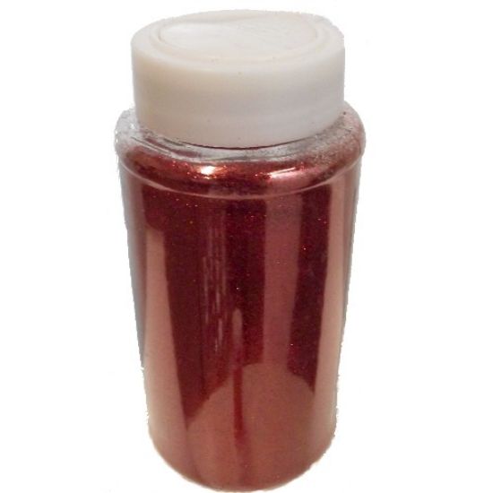 Picture of GLITTER IN PLASTIC TUB X 500g RED