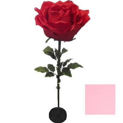 Picture of 136cm XL GIANT SINGLE ROSE PINK