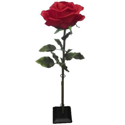 Picture of 125cm GIANT SINGLE ROSE RED