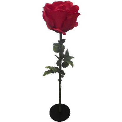 Picture of 108cm LARGE SINGLE ROSE RED