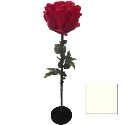 Picture of 108cm LARGE SINGLE ROSE IVORY