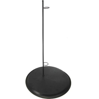 Picture of 60cm ROUND BASE IRON FLOWER STAND FOR GIANT FLOWERS BLACK