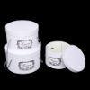 Picture of SET OF 3 ROUND FLOWER BOX - FOREVER LOVE YOU WHITE/IVORY