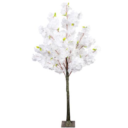 Picture of 150cm ARTIFICIAL BLOSSOM TREE WITH 320 FLOWERS WHITE X 2pcs