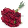 Picture of 25cm ROSEBUD BUNDLE (13 STEMS) RED