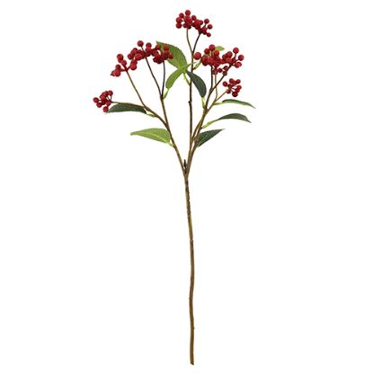 Picture of 53cm WILD BERRY SPRAY RED