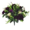 Picture of 41cm SPIKY MUM LARGE MIXED BUSH IVORY/LILAC/PURPLE