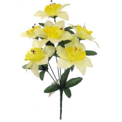 Picture of 36cm DAFFODIL BUSH (7 HEADS) YELLOW