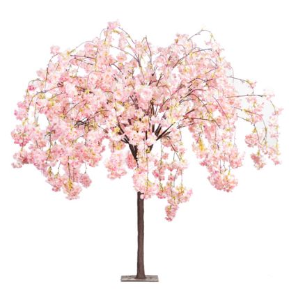Picture of 120cm ARTIFICIAL DELUXE BLOSSOM TREE WITH 1560 FLOWERS PINK X 2pcs