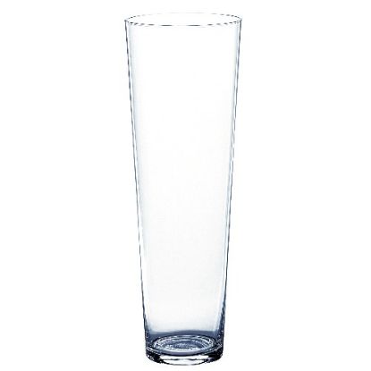 Picture of 40cm GLASS CONICAL VASE