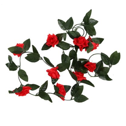 Picture of 8ft ROSE GARLAND RED