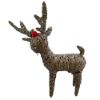 Picture of 96cm NATURAL RATTAN LARGE STANDING REINDEER