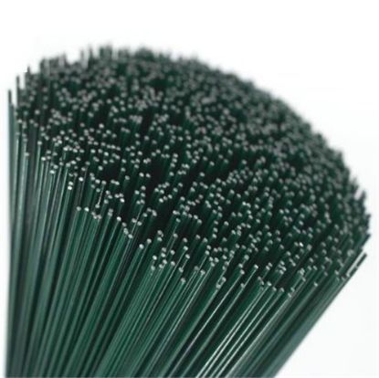 Picture of GREEN LACQUERED WIRES 18SWG X 8 INCH (200mm X 1.25mm) X 2.5kg