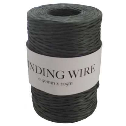 Picture of PAPER COATED BIND WIRE 0.40mm X 205met GREEN