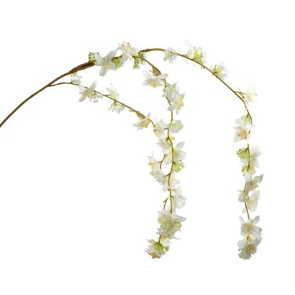 Picture of 108cm TRAILING CHERRY BLOSSOM SPRAY IVORY