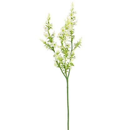 Picture of 75cm CHLOE CATMINT SPRAY IVORY